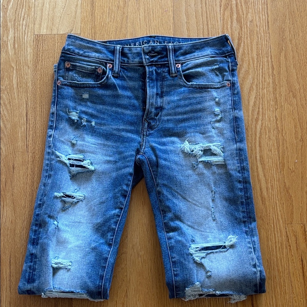 American Eagle Outfitters Light Blue Denim Jeans